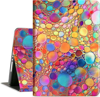 iPad 9th/8th/7th Generation Case (2021/2020/2019) - Colored Art Bubbles Design