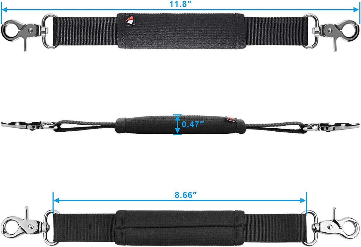 Removable Speaker Handle Strap for JBL Xtreme Series Portable Speakers (Black)