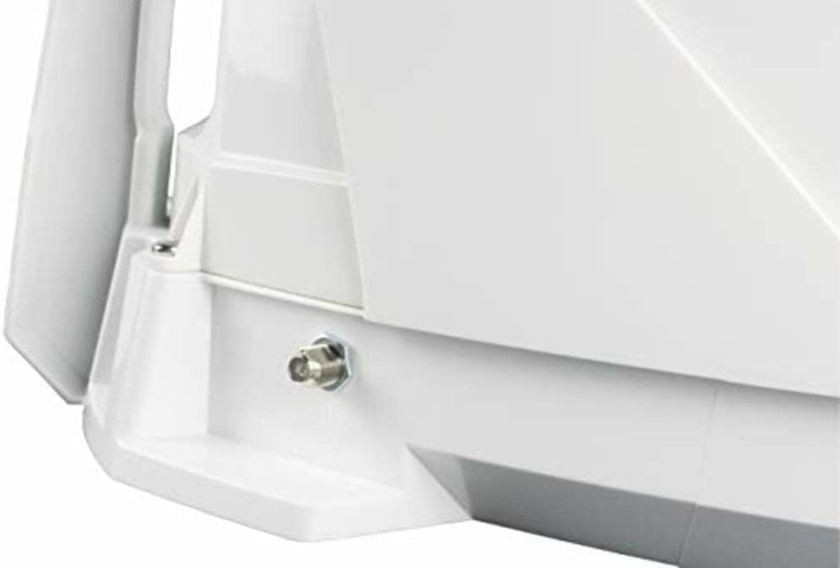 DT4450 DISH Tailgater Bundle - Portable and Roof-Mountable Satellite TV Antenna with DISH Wally HD Receiver for Western and Eastern Arc Satellites, White