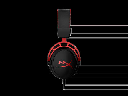 Cloud Alpha Wired Over-Ear Gaming Headset in Red
