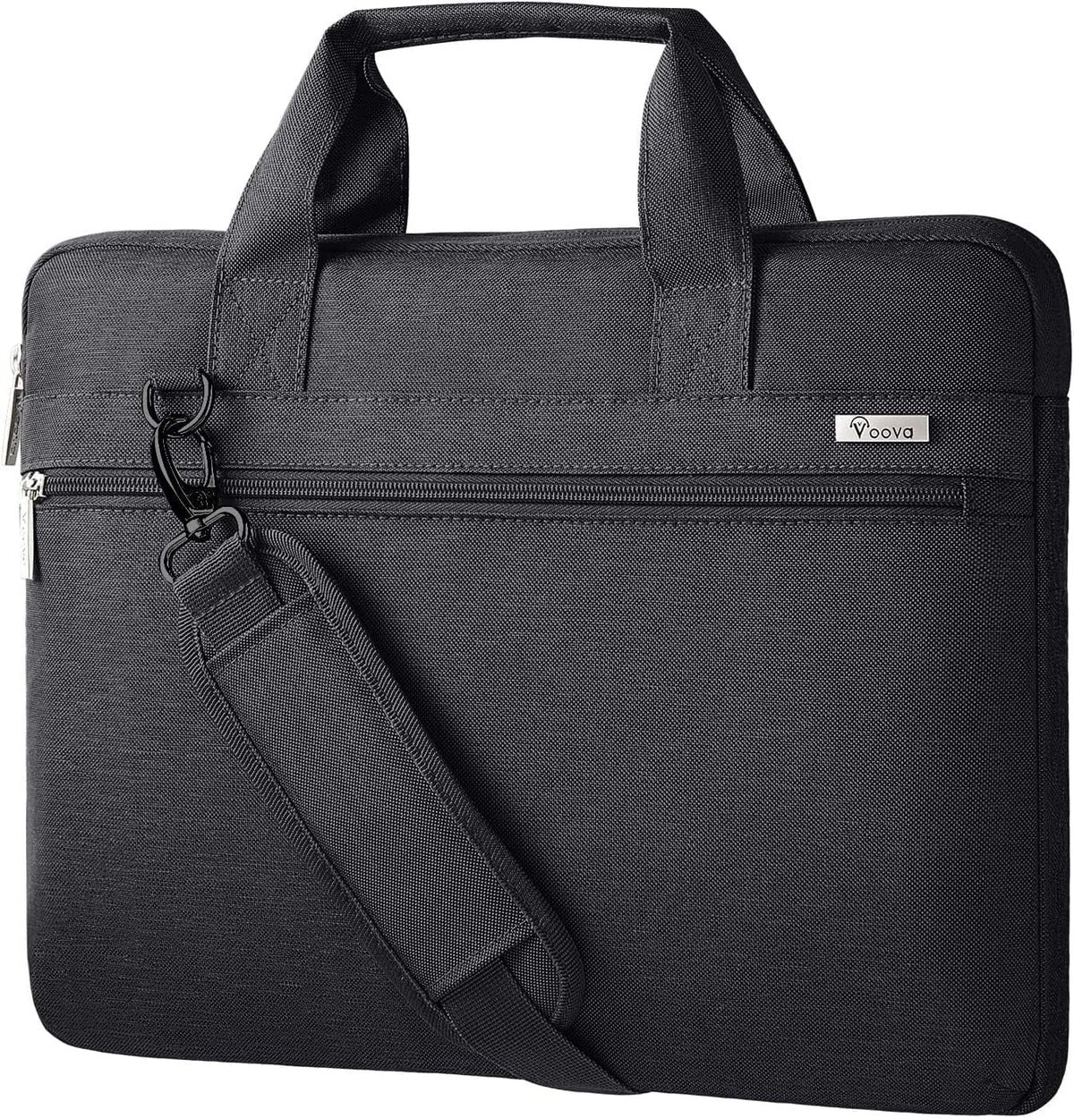 13.3-Inch Laptop Shoulder Bag, MacBook Case, Black