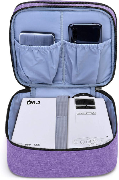 Professional Carrying Bag for DR.J Mini Projector - Purple