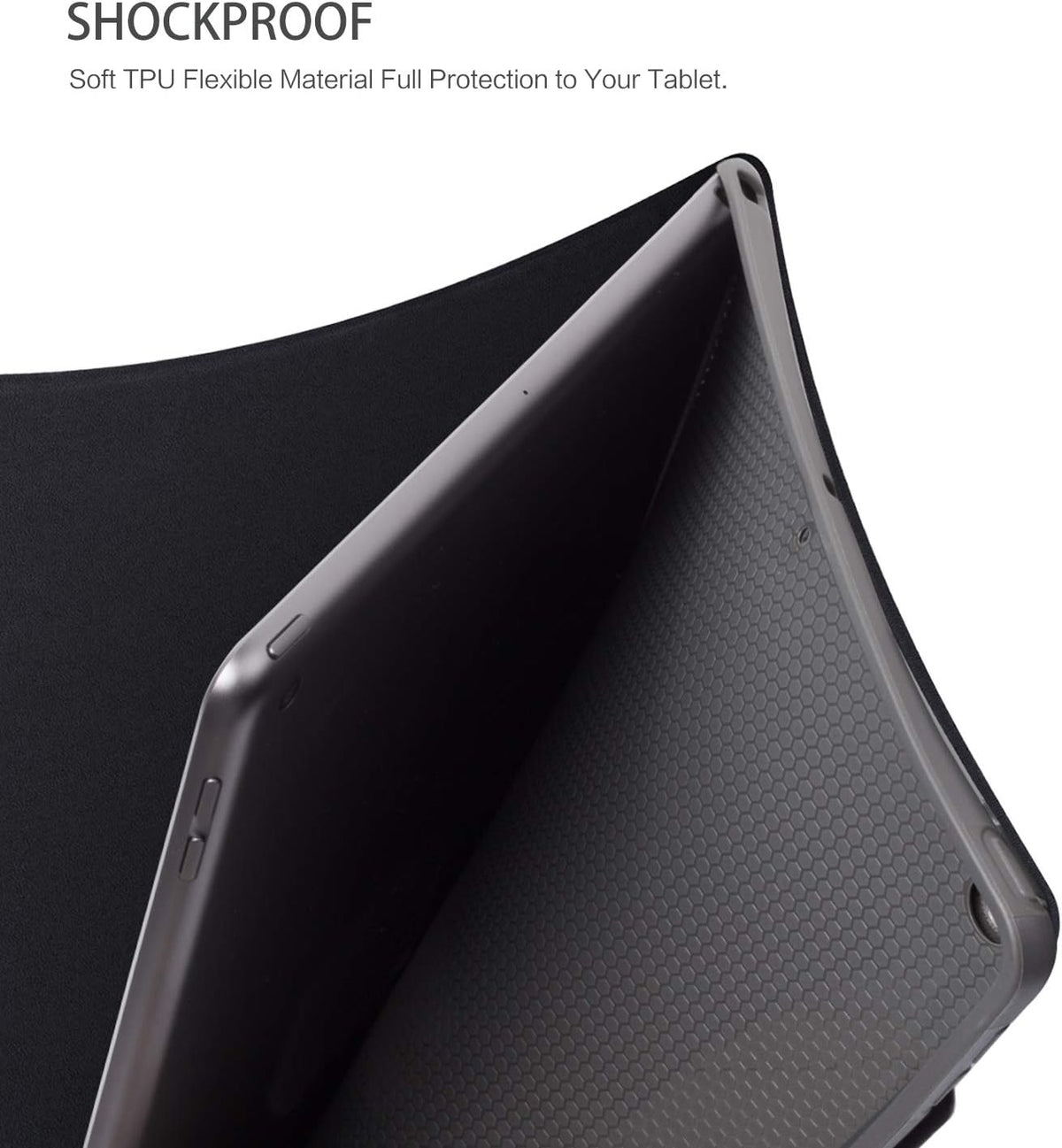 iPad 9th/8th/7th Generation Case (2021/2020/2019) - Colored Art Bubbles Design