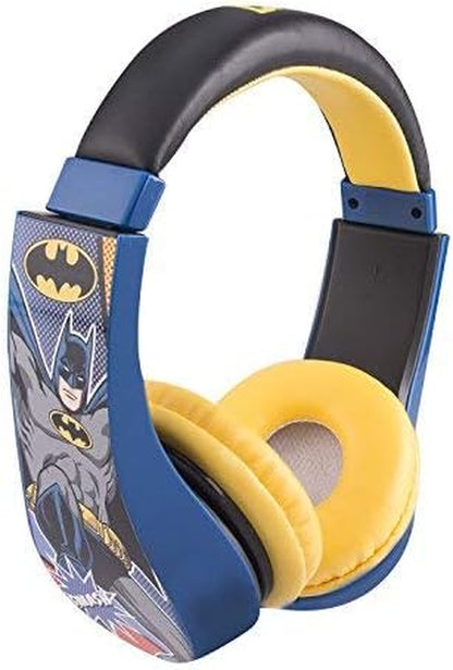 Children's Over-Ear Headphones with Volume Limiter, 3.5MM Stereo Jack, Suitable for Ages 3-9, Green