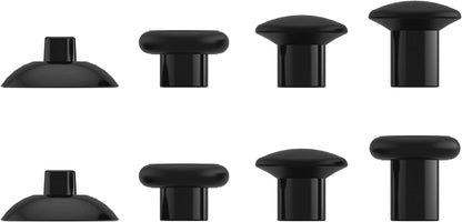 Thumbsgear Interchangeable Thumbsticks for Xbox Controllers - Ergonomic Adjustable Joystick with Black 3 Height Domed & Concave Grips for Xbox Series X/S, Xbox One S/X/Elite